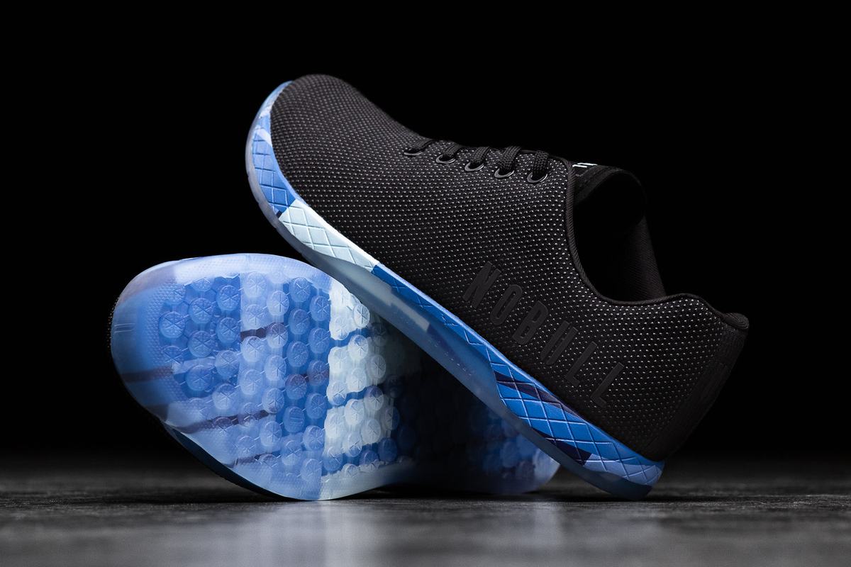 Nobull Superfabric Women's Trainers Black | Australia (LM9657)